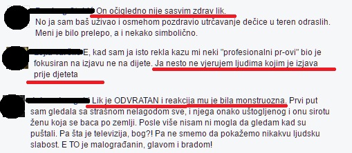 reakcije fb