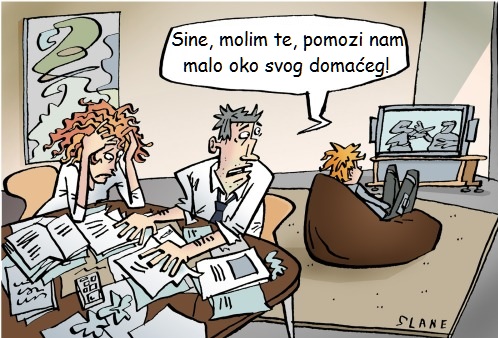 roditelji rade domaci